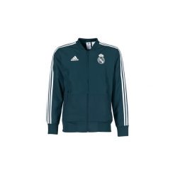 Bluzy dresowe adidas REAL PRE JKT. Szare bluzy męskie Adidas, xxl, bez wzorów, z dresówki, bez kołnierzyka, bez rękawów, bez kaptura. Za 174,50 zł.