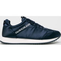 Calvin Klein Jeans - Buty. Niebieskie buty sportowe damskie Calvin Klein Jeans, bez wzorów, z jeansu, sportowe. W wyprzedaży za 359,90 zł.