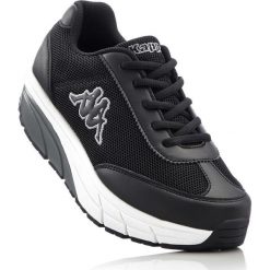 Buty sportowe Kappa bonprix czarno-biały. Czarne buty sportowe damskie marki bonprix, bez wzorów, sportowe. Za 139,99 zł.
