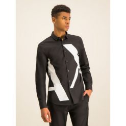 Koszula Armani Exchange 3HZC24 ZNM5Z 6244. Czarne koszule męskie Armani Exchange, m, bez wzorów, z bawełny, casualowe, bez kołnierzyka, bez rękawów. W wyprzedaży za 269,00 zł.