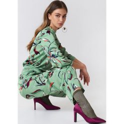 Paski damskie: Filippa K Skarpetki w paski z lureksu – Green