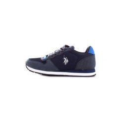 Buty U.S Polo Assn. WILYS4087S9/HN1. Niebieskie trampki męskie U.S. Polo Assn., bez wzorów, bez zapięcia. Za 308,83 zł.