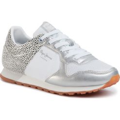 Sneakersy PEPE JEANS - Verona W Set PLS30982 White 800. Szare półbuty damskie Pepe Jeans, na co dzień, bez wzorów, z jeansu, bez obcasa, na płaskiej podeszwie, bez zapięcia. Za 329,00 zł.
