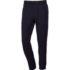 Emporio Armani PANTALONI Spodnie treningowe blu scuro. Szare spodnie dresowe męskie marki Emporio Armani, l, z bawełny, z kapturem. Za 639,00 zł.