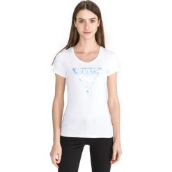 Guess Summer Koszulka Biały. Białe koszulki damskie Guess, m, z nadrukiem, z elastanu. Za 130,95 zł.