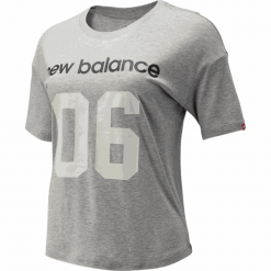 New Balance WT93534AG. Koszulki damskie New Balance, xs, bez wzorów, z bawełny, klasyczne, z klasycznym kołnierzykiem. W wyprzedaży za 39,99 zł.