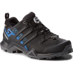 Buty adidas - Terrex Swift R2 Gtx GORE-TEX AC7829 Cblack/Cblack/Brblue. Czarne buty sportowe męskie Adidas, z tkaniny, bez zapięcia, outdoorowe, adidas terrex, gore-tex. W wyprzedaży za 469,00 zł.