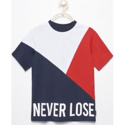T-shirty chłopięce: T-shirt never lose – Granatowy