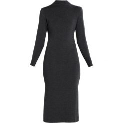 Sukienki dzianinowe: IVY & OAK ROLLNECK Sukienka dzianinowa dark grey melange