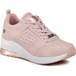 Sneakersy XTI - 49925 Nude. Różowe półbuty damskie Xti, ze skóry ekologicznej. Za 269,00 zł.
