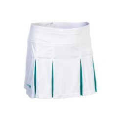 Spódniczka tenis 900 dla dziewczynek. Niebieskie spódniczki dziewczęce ARTENGO, bez wzorów, z elastanu, młodzieżowe, sportowe. Za 39,99 zł.