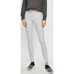 Under Armour - Legginsy. Szare legginsy damskie marki Under Armour, s, z bawełny. Za 149,90 zł.