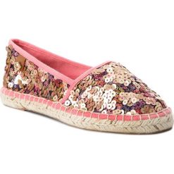 Espadryle TAMARIS - 1-24650-20 Multic.Sequins 905. Różowe espadryle damskie Tamaris, z materiału. W wyprzedaży za 119,00 zł.