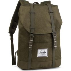 Plecak HERSCHEL - Retreat 10066-02453 Olivenx/On. Zielone torby męskie skórzane marki Herschel, bez wzorów, z materiału. Za 379,00 zł.