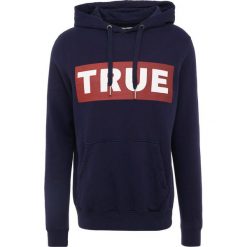 Bluzy męskie: True Religion HOODY RELAX LOGO Bluza z kapturem navy