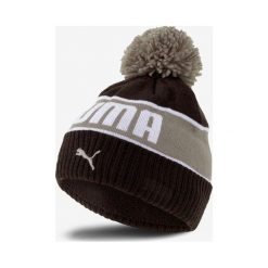 Puma POM Czapka zimowa Czarny Szary. Szare czapki męskie Puma, na zimę, bez wzorów, z materiału. Za 94,95 zł.