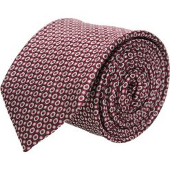 Krawat platinum bordo classic 208. Czerwone krawaty męskie marki Recman, z aplikacjami, z tkaniny, eleganckie. Za 69,00 zł.