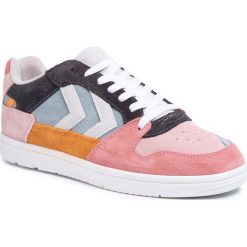 Sneakersy HUMMEL - Power Play Multi 207160-6194 Ice Green. Różowe sneakersy męskie Hummel, na co dzień, bez wzorów, ze skóry, eleganckie, bez zapięcia. Za 469,00 zł.