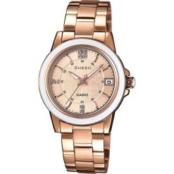 Zegarki damskie: Zegarek damski Casio Sheen SHE-4512PG-9AUER