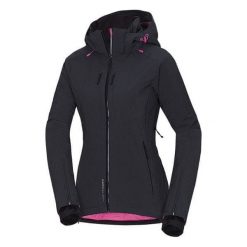 Northfinder kurtka narciarska Journey Black M. Czarne kurtki sportowe damskie Northfinder, na zimę, m, bez wzorów, z softshellu, bez kaptura, narciarskie. W wyprzedaży za 589,00 zł.