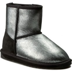 Buty EMU AUSTRALIA - Stinger Metallic Mini W11378 Black. Szare kowbojki damskie EMU Australia, z gumy. Za 649,00 zł.