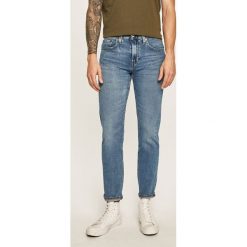 Levi's - Jeansy 502. Szare jeansy męskie Levi's®, s, z aplikacjami. W wyprzedaży za 299,90 zł.