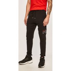Fila - Spodnie. Szare spodnie męskie Fila, na co dzień, s, bez wzorów, z bawełny, casualowe. Za 199,90 zł.
