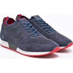 Guess Jeans - Buty. Czarne sneakersy damskie Guess Jeans, z jeansu. W wyprzedaży za 329,90 zł.