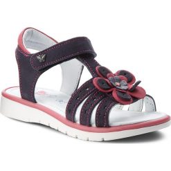 Sandały LASOCKI KIDS - CI12-TRES-02(III)DZ Granatowy. Niebieskie sandały dziewczęce Lasocki Kids, ze skóry, bez zapięcia. W wyprzedaży za 59,99 zł.