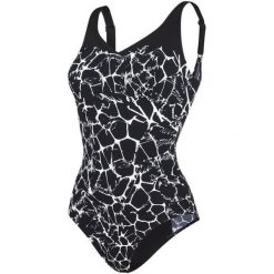 Speedo Sculpture Aquabeam 36. Czarne stroje kąpielowe damskie marki Speedo, m, bez wzorów, z lycry, sportowe. W wyprzedaży za 228,00 zł.
