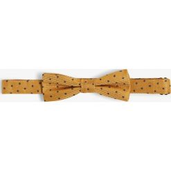 Finshley & Harding London - Muszka męska z jedwabiu, żółty. Żółte muszki męskie Finshley & Harding London, bez wzorów, z jedwabiu. Za 99,95 zł.