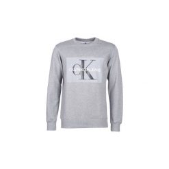 Bluzy Calvin Klein Jeans CORE MONOGRAM LOGO SWEATSHIRT. Szare bluzy męskie Calvin Klein Jeans, xl, bez wzorów, z jeansu, bez kołnierzyka, bez rękawów, bez kaptura. Za 351,20 zł.