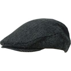 Szary Męski Kaszkiet, Jesienno-Zimowy, Krata Księcia Walii CPAPJNSKASZKIET571. Szare czapki męskie Pako Jeans, na zimę, bez wzorów. Za 37,50 zł.