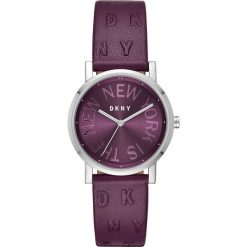 PROMOCJA ZEGAREK DONNA KARAN NEW YORK SOHO NY2762. Fioletowe zegarki damskie DONNA KARAN, ze stali. W wyprzedaży za 339,00 zł.