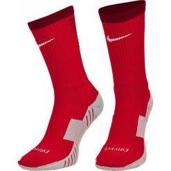 Skarpetogetry piłkarskie: Nike Skarpety Matchfit Cushion Crew czerwone r. 38-42 (SX5729 657)