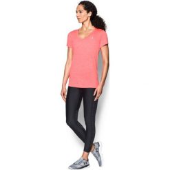 Under Armour Tech Ssv - Twist Marathon Red Metallic Silver M. Szare bluzki sportowe damskie marki Under Armour, m, bez wzorów, z tkaniny, bez kołnierzyka, bez rękawów, bez kaptura, na fitness i siłownię. Za 67,00 zł.