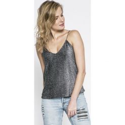 Tally Weijl - Top. Szare bluzki damskie TALLY WEIJL, s, bez wzorów, z elastanu, casualowe, bez kołnierzyka, bez rękawów. W wyprzedaży za 39,90 zł.