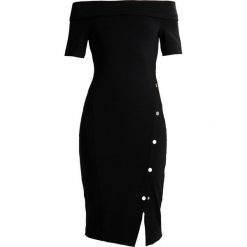 Sukienki hiszpanki: Karen Millen SASSY POPPER DRESS Sukienka z dżerseju black