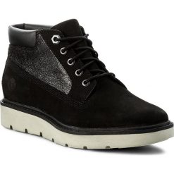 Botki TIMBERLAND - Kenniston Nellie A1KFC Black. Czarne botki damskie na zamek Timberland, z materiału. W wyprzedaży za 349,00 zł.