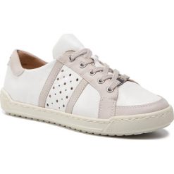 Sneakersy CAPRICE - 9-23651-22 White Comb 197. Białe półbuty damskie Caprice, ze skóry. W wyprzedaży za 189,00 zł.