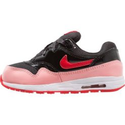 Nike Sportswear AIR MAX 1 Tenisówki i Trampki black. Czarne trampki dziewczęce Nike Sportswear, ze skóry. W wyprzedaży za 351,20 zł.