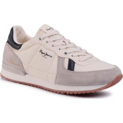 Sneakersy PEPE JEANS - Tinker Jogger PMS30614 Stone 836. Brązowe sneakersy męskie Pepe Jeans, bez zapięcia. Za 369,00 zł.