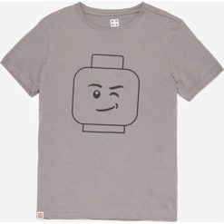 Bawełniany t-shirt Lego - Szary. Szare t-shirty męskie Reserved, bez wzorów, z bawełny, bez kołnierzyka. Za 39,99 zł.