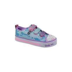 Buty Dziecko Skechers Twinkle Lite 20062L-TQMT. Trampki dziewczęce Skechers, bez wzorów, bez zapięcia. Za 129,99 zł.
