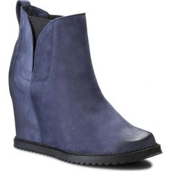 Buty zimowe damskie: Botki SOLO FEMME - 85604-12-D63/000-13-00 Granat 2