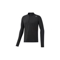 Koszulki polo z długim rękawem Reebok Sport Bluza Running Essentials Quarter Zip. Czarne koszulki męskie marki Reebok Sport, s, bez wzorów, sportowe, polo, z długim rękawem, długie. Za 229,00 zł.