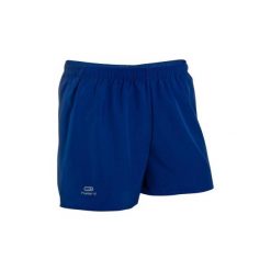 Spodenki do biegania RUN DRY męskie. Niebieskie szorty męskie KALENJI, m, bez wzorów, z poliesteru, do biegania. Za 19,99 zł.