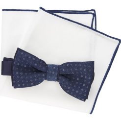 Mucha special granatowy classic 209. Niebieskie muszki męskie marki Recman, bez wzorów. Za 39,00 zł.