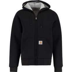 Carhartt WIP CARLUX HOODED Bluza rozpinana black/grey. Czarne kardigany męskie marki Carhartt WIP, xs, bez wzorów, z bawełny, bez kołnierzyka, bez rękawów, bez kaptura. Za 499,00 zł.