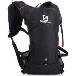 Plecak SALOMON - Agile 6 401645 Black. Czarne plecaki męskie Salomon, w paski, z tkaniny, sportowe. Za 379,00 zł.